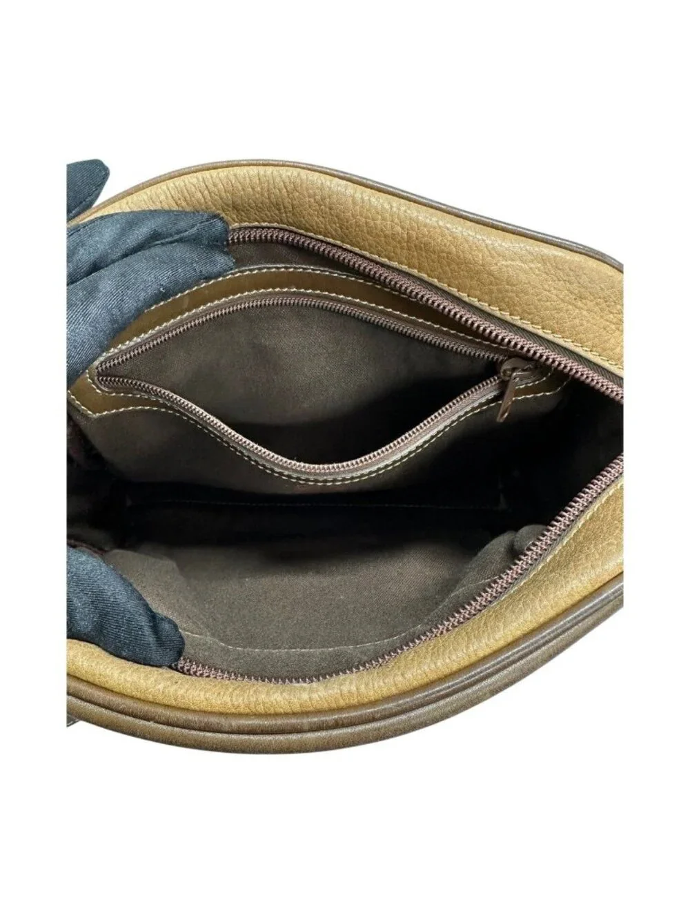 Loewe Anagram Brown Camel Leather Shoulder